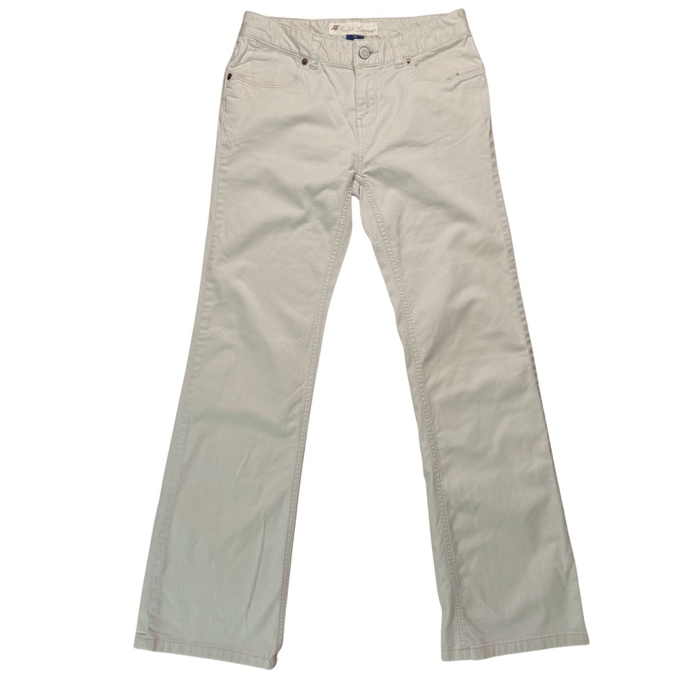 Ralph Lauren Girl’s Khaki Bootcut Flare Pants